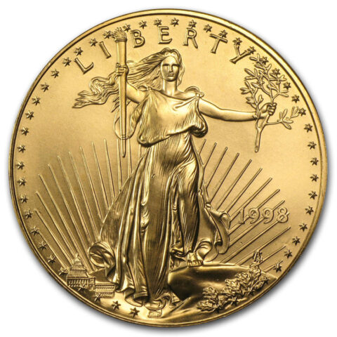$50 American Gold Eagles (1 oz.) (Backdates)