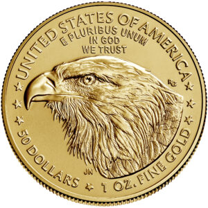 2021 1 oz $50 American Gold Eagles (Type 2) BU