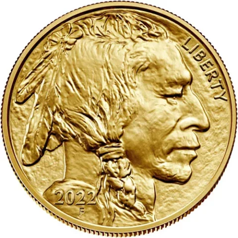 2022 1 oz $50 American Gold Buffalo Brilliant Uncirculated (BU)