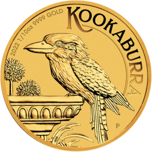 2022 1/10 oz AUSTRALIAN GOLD KOOKABURRA