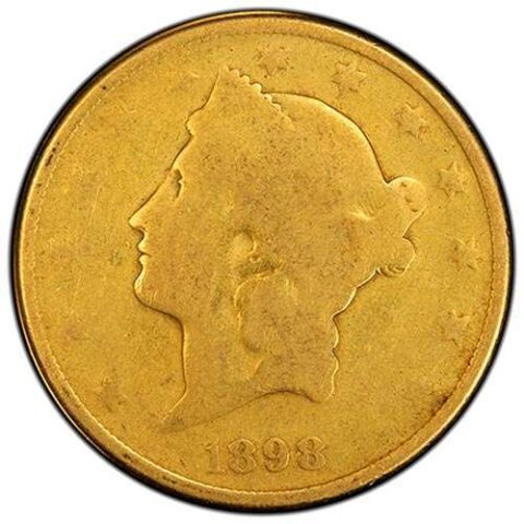 $20 Gold Liberty Head | Double Eagle | 1849 - 1907 | LP "Low Premium" (Dates - Our Choice)