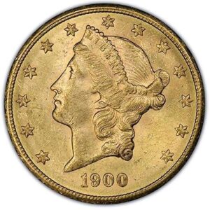 $20 Gold Liberty Head | Double Eagle | 1849 - 1907 | BU "Brilliant Uncirculated" (Dates - Our Choice)