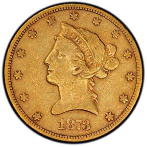 $10 Gold Liberty Head (Coronet) | 1838 - 1907 | VF "Very Fine" | (Dates Our Choice)