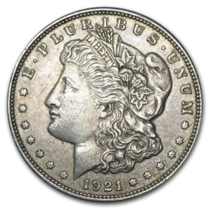 $1 MORGAN | AMERICAN SILVER DOLLAR COIN |1921| XF "EXTRA FINE"