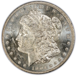 $1 MORGAN | AMERICAN SILVER DOLLAR COIN | 1878 - 1904 | BU "BRILLIANT UNCIRCULATED"